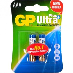 Батарейка GP 24AUP-U2 лужна LR03 AUP, AAA Alkaline Ultra +