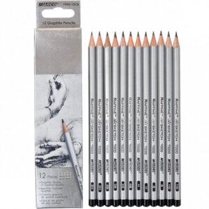 Набір олівців чорнографітних Marco 7000 12шт