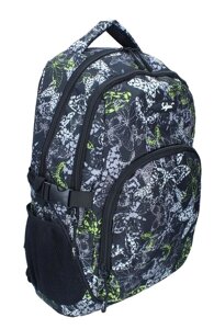 Рюкзак, 2 отд., 43 * 30 * 18см, 420D PL, сир-зел., Safari 97017