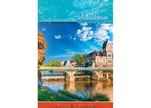 Зошит А5 496 листів обкладинка- кольорова ламінована твердий палітурка блок - офсет імп. 60г / м², клітина, рюкзачок ТП-16