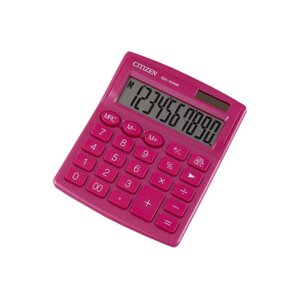 Калькулятор бухгалтерський настільний CITIZEN SDC-810NR рожевий