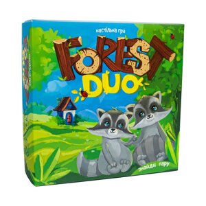 Настільна гра Strateg (укр) Forest Duo (30867)