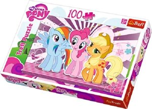 Пазли 100 елементів "Друзі" / Hasbro My Little Pony Trefl