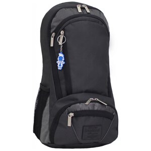 Рюкзак для ноутбука Bagland Granite 23 л. чорний / срібло (00120169)
