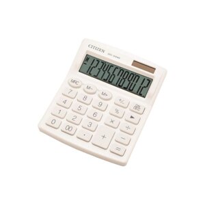 Калькулятор бухгалтерський настільний CITIZEN SDC-812NR білий