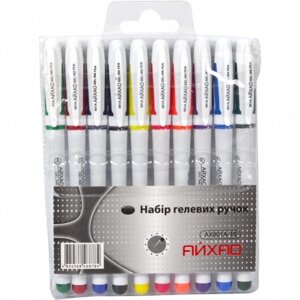 Набір ручок гелевих 801A Original 10 кольорів