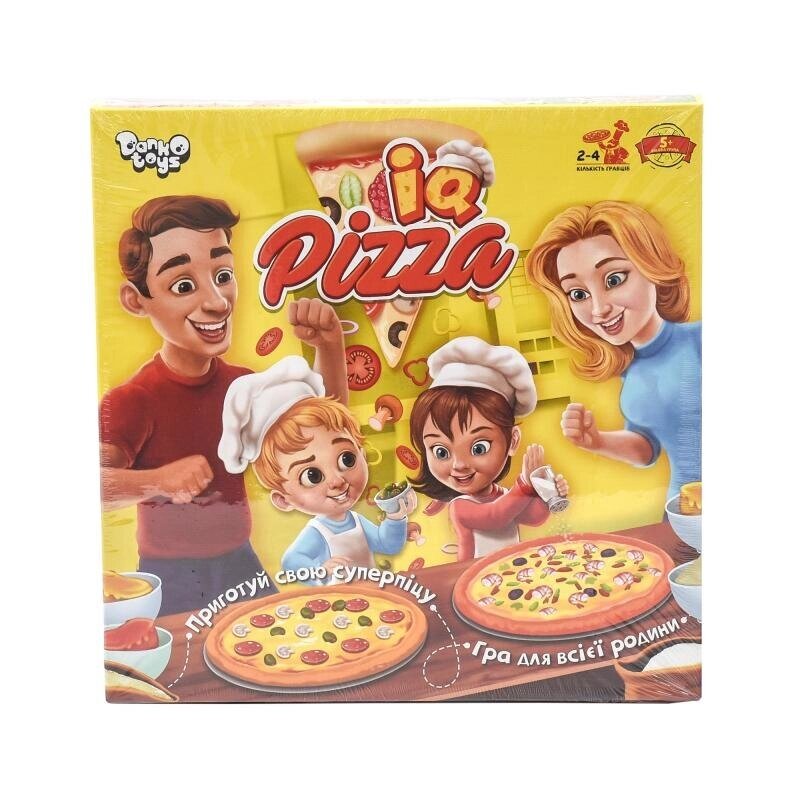 Розважальна гра "IQ Pizza" від компанії Оптово-роздрібний магазин канцтоварів «ШКОЛЯРИК» - фото 1