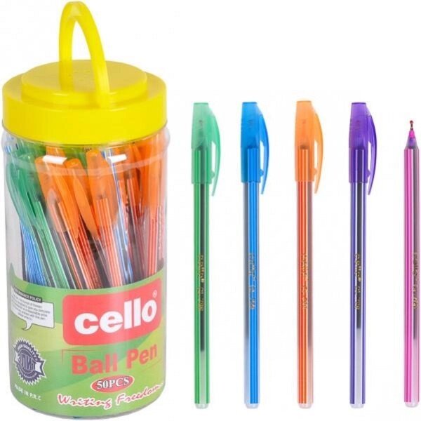 Ручка масляна Cello CL768 від компанії Оптово-роздрібний магазин канцтоварів «ШКОЛЯРИК» - фото 1