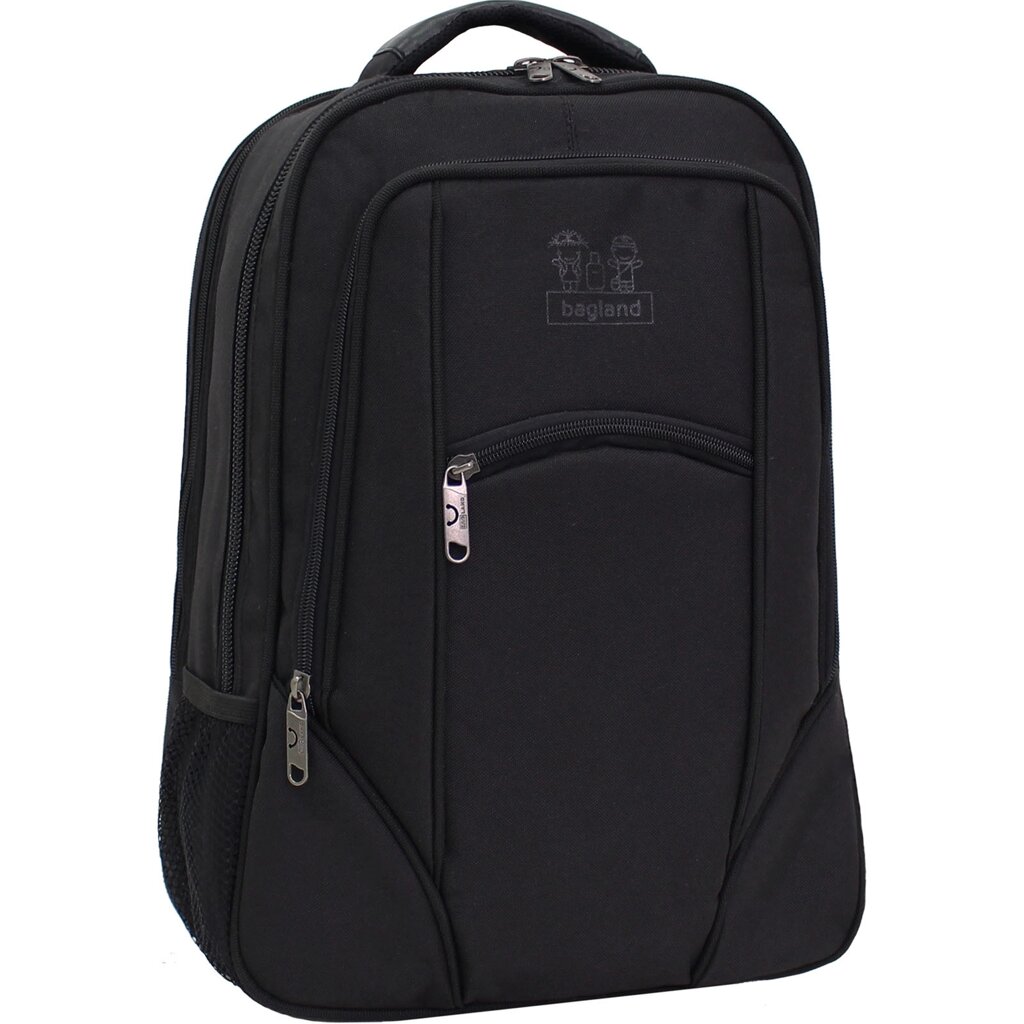 Рюкзак для ноутбука Bagland Рюкзак під ноутбук 537 21 л. чорний (0053766) від компанії Оптово-роздрібний магазин канцтоварів «ШКОЛЯРИК» - фото 1
