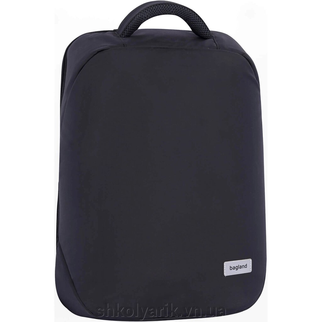 Рюкзак для ноутбука Bagland Shine 16 л. чорний (0058191) від компанії Оптово-роздрібний магазин канцтоварів «ШКОЛЯРИК» - фото 1