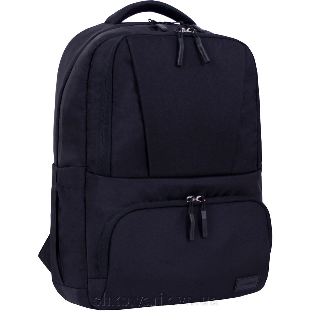 Рюкзак для ноутбука Bagland STARK чорний (0014366) від компанії Оптово-роздрібний магазин канцтоварів «ШКОЛЯРИК» - фото 1