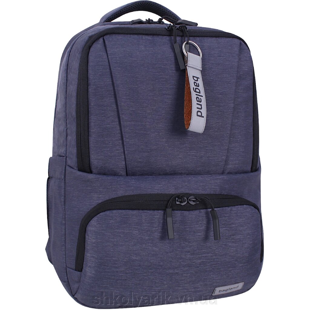 Рюкзак для ноутбука Bagland STARK Джинс (0014369) від компанії Оптово-роздрібний магазин канцтоварів «ШКОЛЯРИК» - фото 1