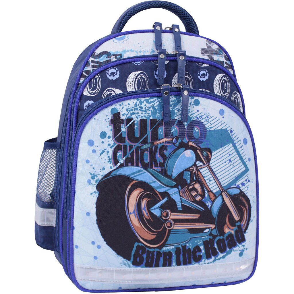 Рюкзак шкільний Bagland Mouse 225 синій 551 (0051370) від компанії Оптово-роздрібний магазин канцтоварів «ШКОЛЯРИК» - фото 1