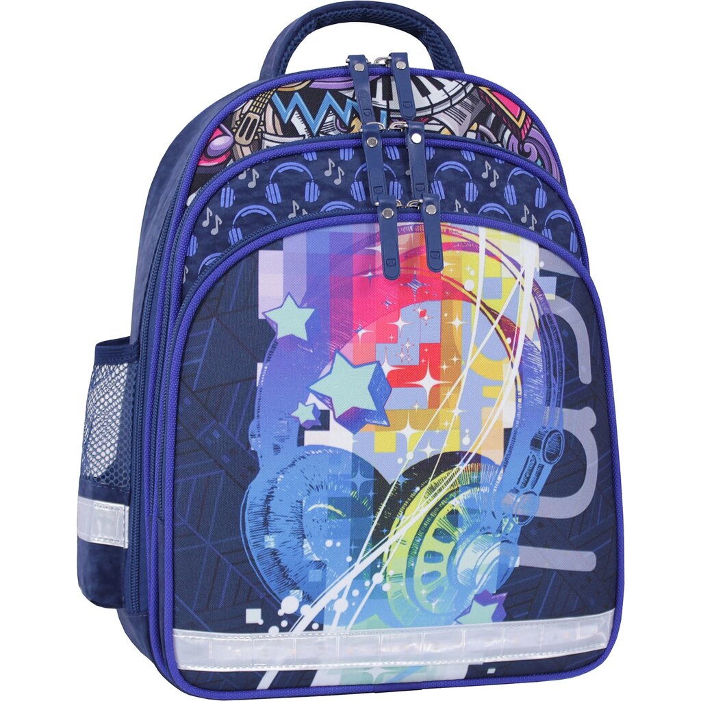 Рюкзак шкільний Bagland Mouse 225 синій 614 (0051370) від компанії Оптово-роздрібний магазин канцтоварів «ШКОЛЯРИК» - фото 1