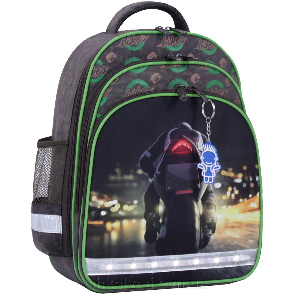 Рюкзак шкільний Bagland Mouse 327 хакі 270к (0051370) від компанії Оптово-роздрібний магазин канцтоварів «ШКОЛЯРИК» - фото 1