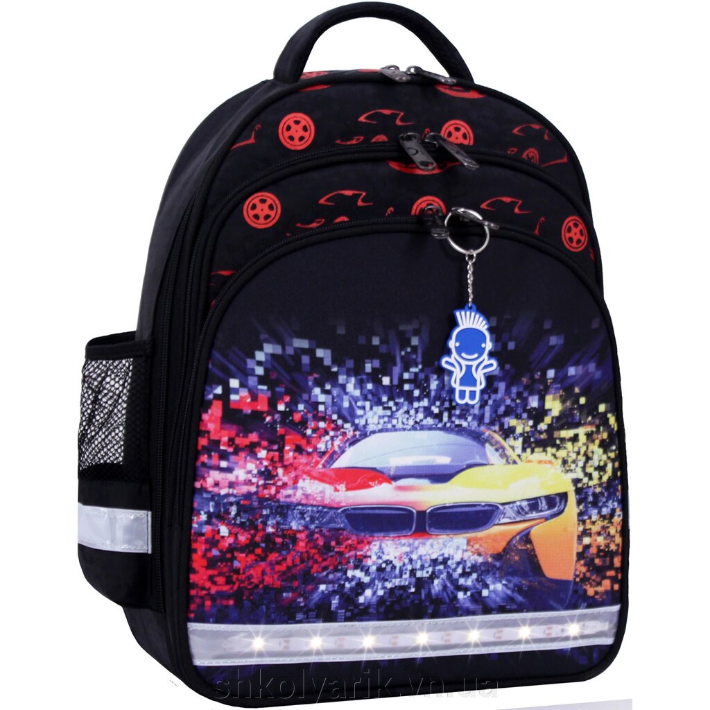 Рюкзак шкільний Bagland Mouse чорний 417 (0051370) від компанії Оптово-роздрібний магазин канцтоварів «ШКОЛЯРИК» - фото 1
