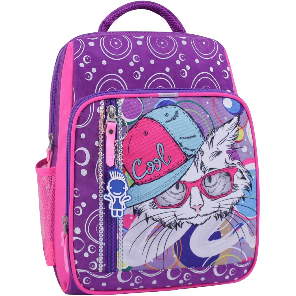 Рюкзак шкільний Bagland Школяр 8 л. фіолетовий 501 (0012870) від компанії Оптово-роздрібний магазин канцтоварів «ШКОЛЯРИК» - фото 1