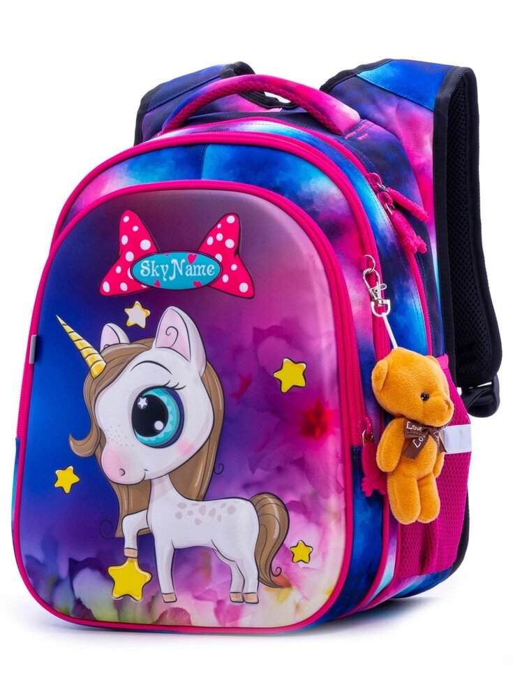 Рюкзак шкільний для дівчаток SkyName R1-013 від компанії Оптово-роздрібний магазин канцтоварів «ШКОЛЯРИК» - фото 1