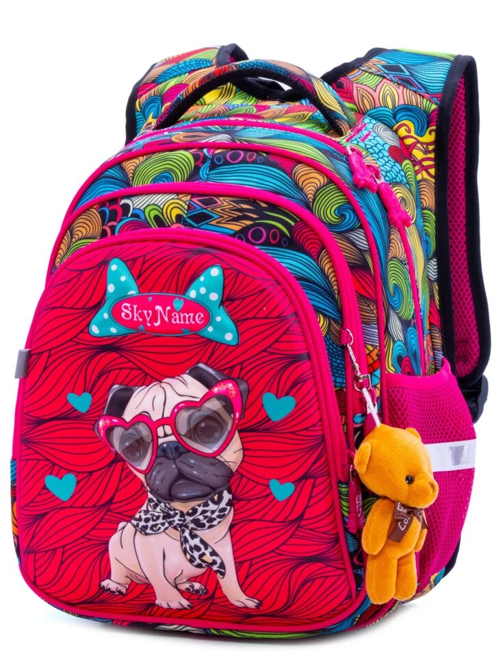 Рюкзак шкільний для дівчаток SkyName R2-174 від компанії Оптово-роздрібний магазин канцтоварів «ШКОЛЯРИК» - фото 1