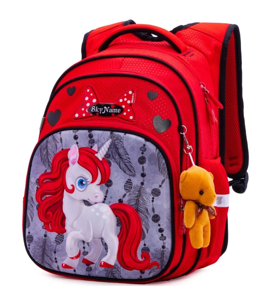 Рюкзак шкільний для дівчаток SkyName R3-233 від компанії Оптово-роздрібний магазин канцтоварів «ШКОЛЯРИК» - фото 1