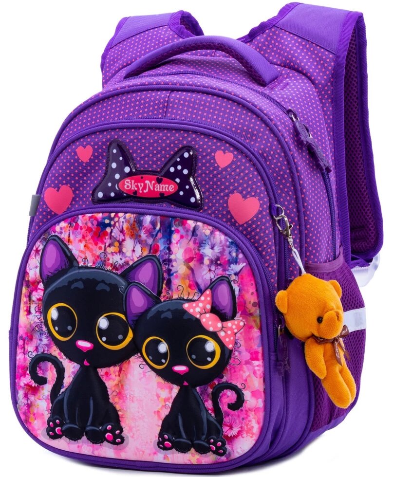Рюкзак шкільний для дівчаток SkyName R3-240 від компанії Оптово-роздрібний магазин канцтоварів «ШКОЛЯРИК» - фото 1