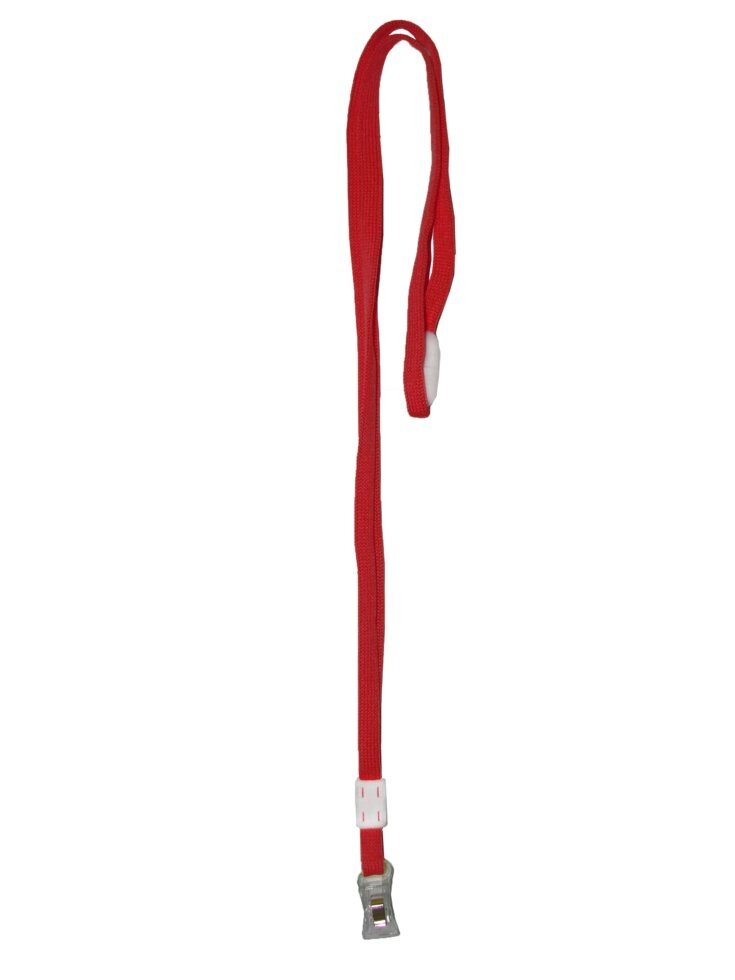 Шнур для підвісного беджа 45 см червоний 4340 Scholz від компанії Оптово-роздрібний магазин канцтоварів «ШКОЛЯРИК» - фото 1