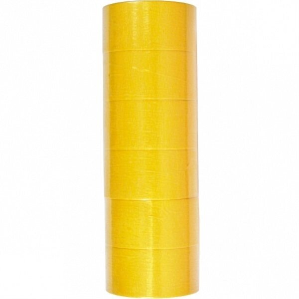 Скотч малярний 30 метрів, 45 мм жовтий від компанії Оптово-роздрібний магазин канцтоварів «ШКОЛЯРИК» - фото 1