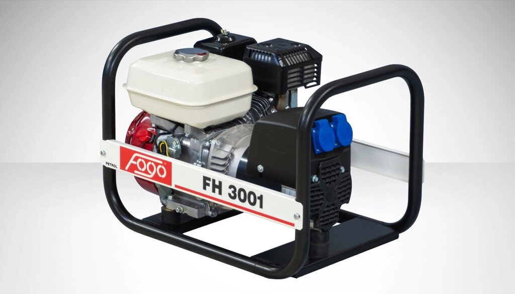 FOGO Генератор FH3001 (34121/FH 3001) 1ф-2,5 кВт, двиг.Honda, бак-3,1 л, руч.старт від компанії Станмастер - фото 1