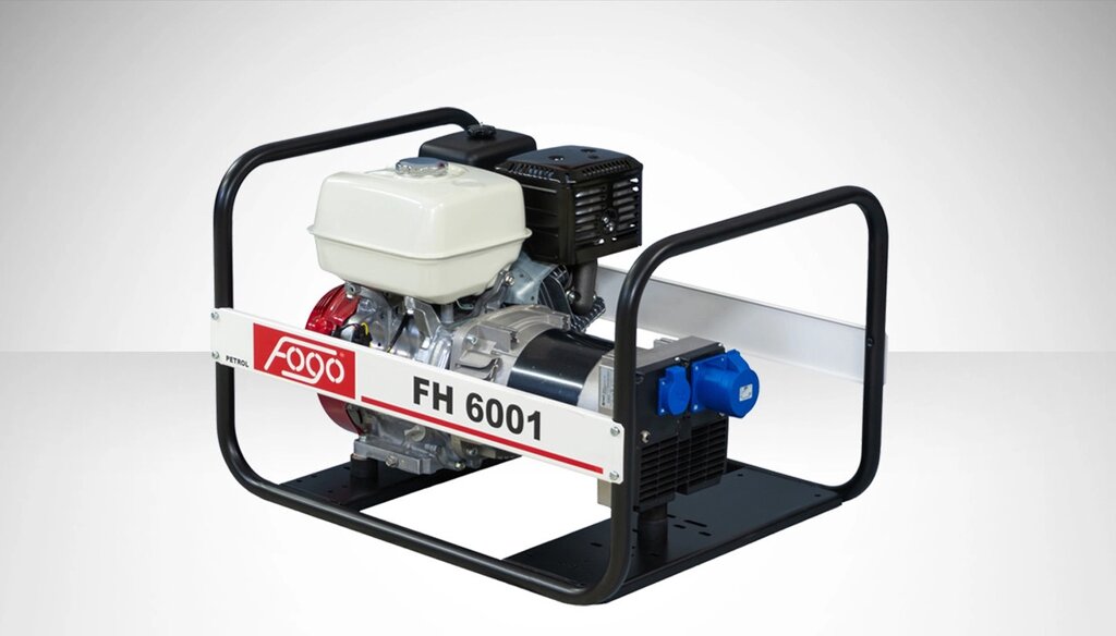 FOGO Генератор FH6001 (F00169557)1ф-5,6 кВт, двиг. Honda, бак-6,1 л, руч. старт від компанії Станмастер - фото 1