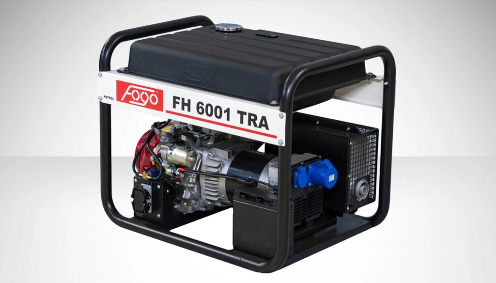 FOGO Генератор FH6001TRA 1ф-5,8 кВт, двиг. Honda, бак-45л, їв. старт, стаб. напруги, автоматика від компанії Станмастер - фото 1