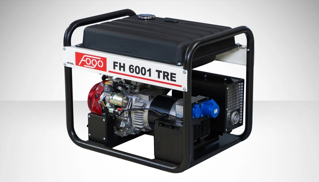 FOGO Генератор FH6001TRE 1ф-5,6 кВт, двиг. Honda, бак-45л, їв. старт, стаб. напруги від компанії Станмастер - фото 1