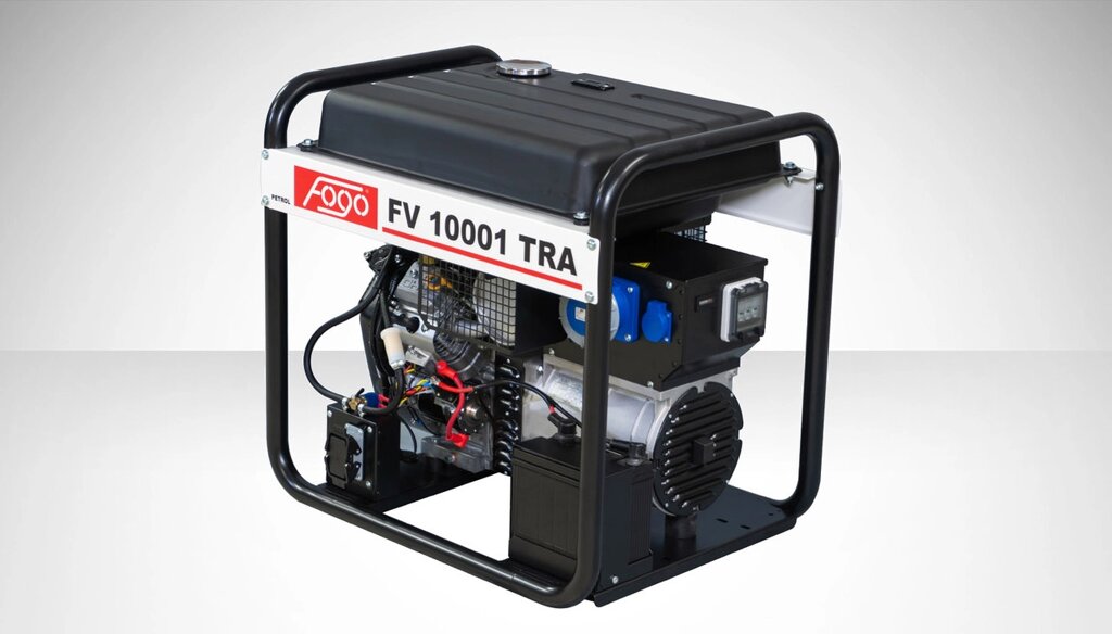 FOGO Генератор FV10001TRA 1ф-8,6 кВт, двиг. B&S, бак-45л, їв. старт, стабіліз. напруги, привід під АВР від компанії Станмастер - фото 1