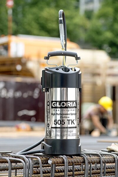 GLORIA Оприскувач 5л 505TK-Profiline маслостійкий, 6бар, з підключенням до компресора від компанії Станмастер - фото 1