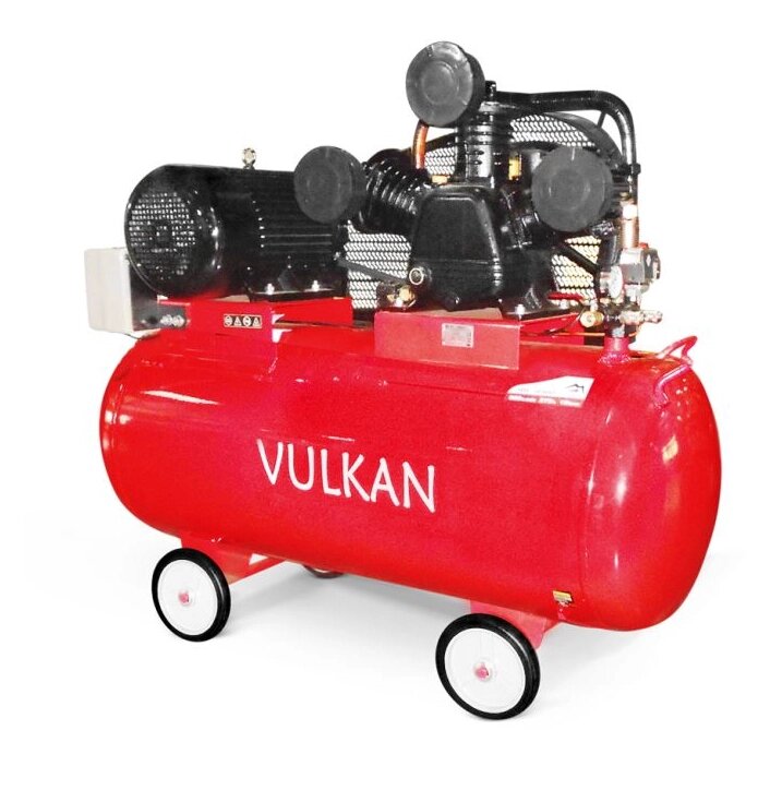 Компресор повітряний Vulkan IBL 3080D ремінною 5,5 кВт 270 л від компанії Станмастер - фото 1