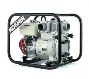 Мотопомпа бензинова для брудної води KOSHIN KTH-80S-BAH, 7 к. с, 1450 л/хв