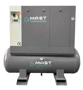 Гвинтовий компресор Mast LZN-10 COMBO inverter (осушувач + ресивер 500 л)