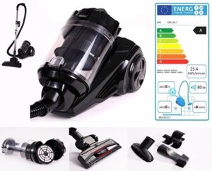 Пилосос ITO KPA 12 E-1 Чорний 2400 Ватів Без Мішка Циклонний