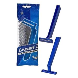 Бритва Laser 2 ready razor (лазер 2 разова бритва з двома лезами), уп. 10 шт.