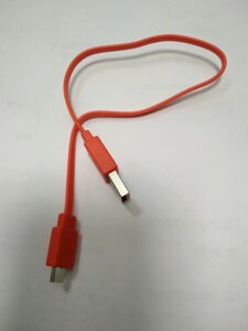 USB-кабель Micro USB JBL 100% оригінал 30 см — жовтогарячий