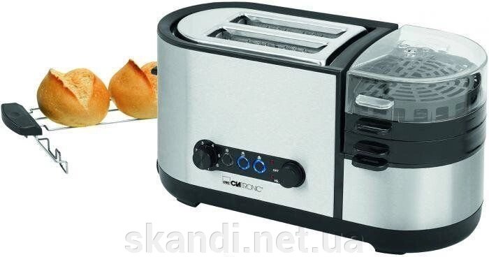 Багатофункціональний тостер 5в1 CLATRONIC (Оригінал) Німеччина 1250W від компанії Інтернет-магазин "Skandi" - фото 1