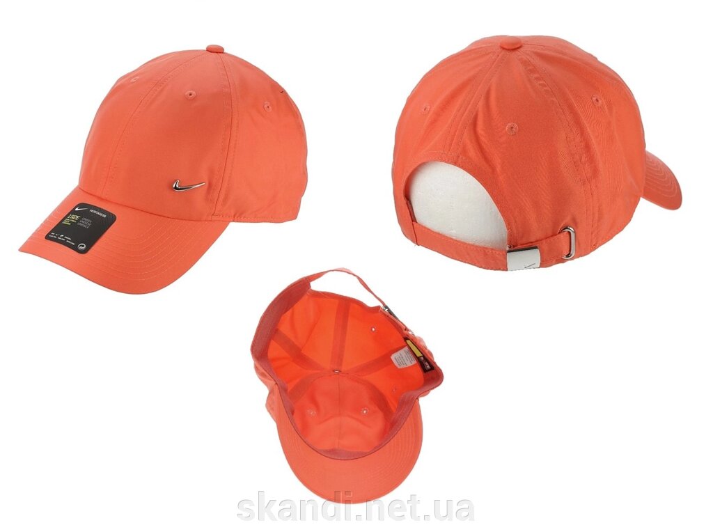 Бейсболка Nike (Оригінал) Кораловий від компанії Інтернет-магазин "Skandi" - фото 1