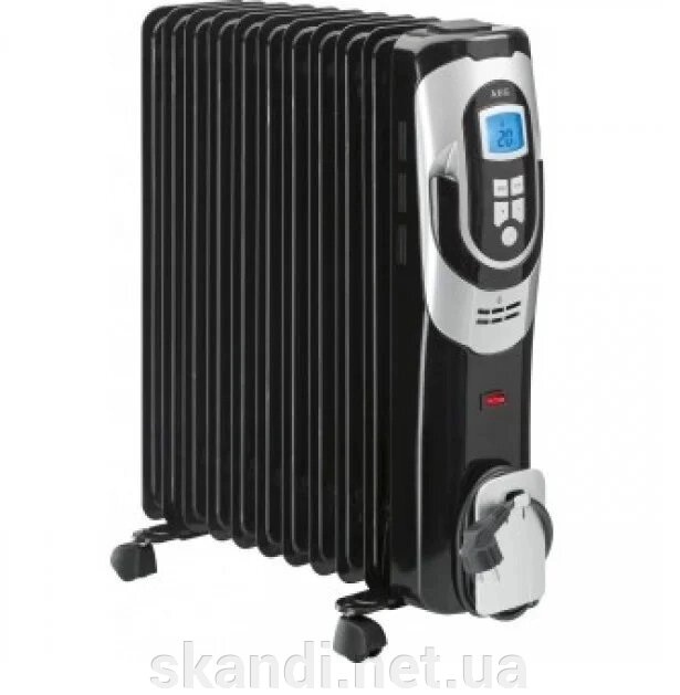 Масляний радіатор з термостатом AEG (Оригінал) Німеччина 11 секцій від компанії Інтернет-магазин "Skandi" - фото 1