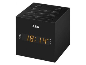 Радіогодинник кубик AEG (Німеччина) чорні