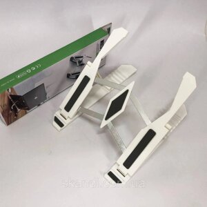 Підставка для ноутбука Multi-Position foldable bracket JC-25 8х22смСтильна підставка. XQ-841 Колір: білий