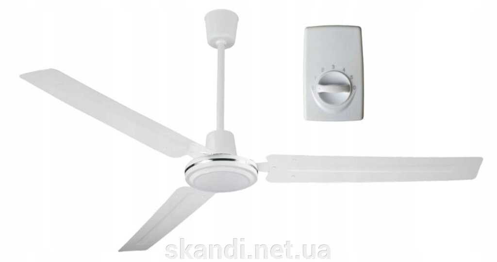 Стельовий вентилятор Daxton Airpower (білий) K56007Польща від компанії Інтернет-магазин "Skandi" - фото 1