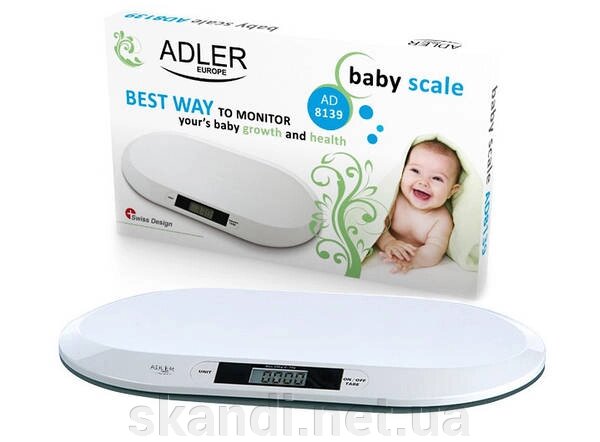 Ваги для новонародженних Adler AD 8139 від компанії Інтернет-магазин "Skandi" - фото 1