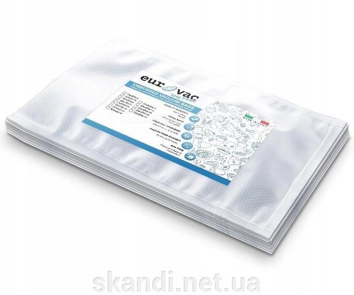 Вакуумні пакети EUROVAC (Італія) 30х40см 50 шт від компанії Інтернет-магазин "Skandi" - фото 1