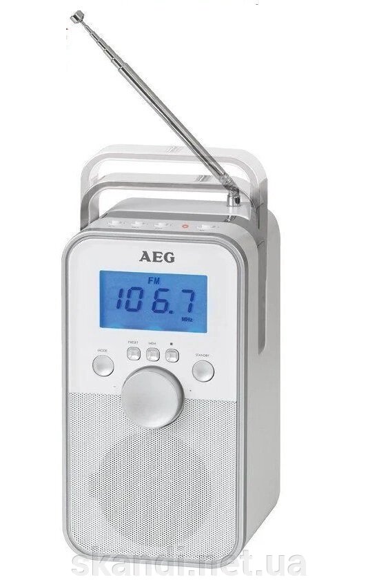 Якісне радіо AEG (Німеччина) з акумулятором і хорошим звуком від компанії Інтернет-магазин "Skandi" - фото 1