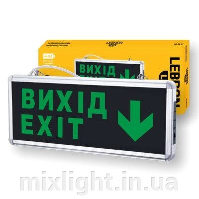 Аварійний LED світильник Lebron L-EL 2W 2 сторони AC / DC 600mAh Ni-Cd від компанії Mixlight - фото 1