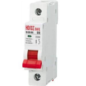 Автомат однополюсний 16А Safe Horoz Electric 114-001-1016-010